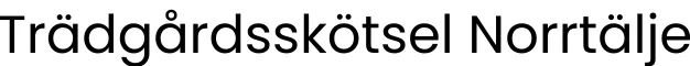 Trädgårdsskötsel Norrtälje logga